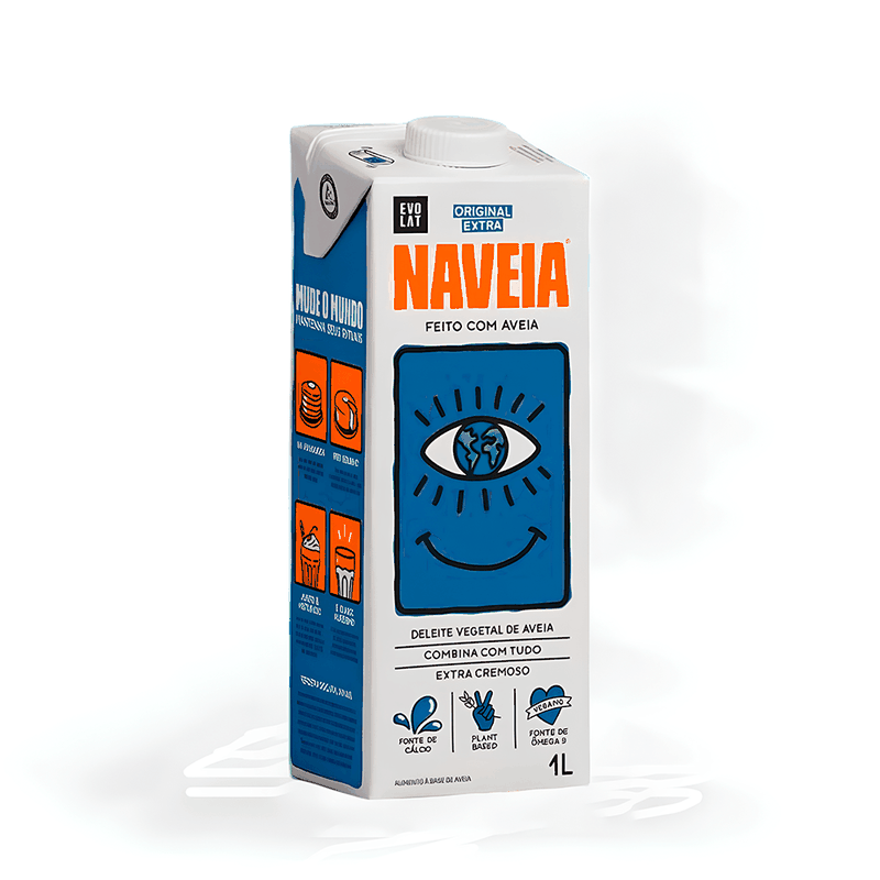 Bebida de Aveia Naveia Extra Sem Lactose Original - 1L - Casa