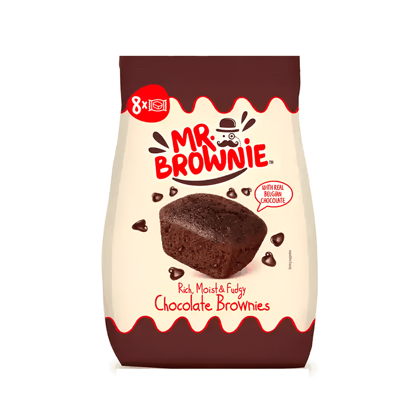 Brownies Gotas de Chocolate Belga Mr. Brownie - 200g - Casa Santa