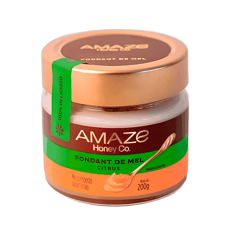＊メル30077ぺージ＊ Mel Amaze Honey Fondant Citrus - 200g - Casa Santa Luzia