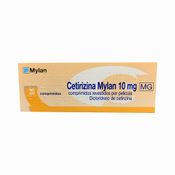 Cetirizina Mylan 10 mg Comprimido revestido por película Blister - x 20 und(s)