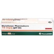 Diclofenac Pharmakern 10 mg/g Gel Bisnaga - 100g