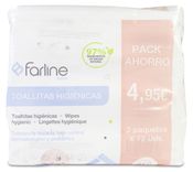 Farline Bebé Promo Trio Toalhetes Higiene 3x72 + Preço Espec 4.95€