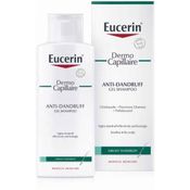 Eucerin Dermo Capillaire Gel Champô Caspa Oleosa 250ml