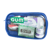 Gum Ortho Promo Colutório 300ml + Gel Dent 75ml + Cera + Esc Dent + Bolsa