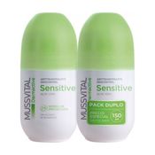 Mussvital Botanics Roll On Desodorizante Ps 24h 2x75ml