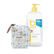 Barral BabyProtect Promo Água Limpeza Rosto/Corpo 1l + Oferta Porta Chupetas