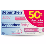 Bepanthene Baby Promo Duo Pda Muda Fralda 2x100g + Desc 50% 2ª Embalagem